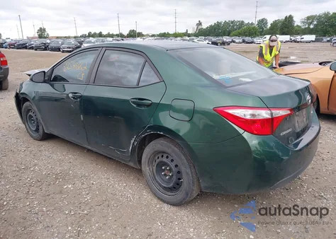 2014 Toyota Corolla Le from USA, damaged, VIN 5YFBURHE9EP173515